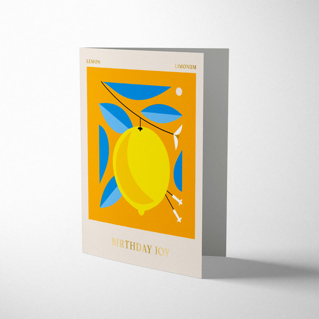 SPITALFIELDS MARKET: LEMON BIRTHDAY JOY