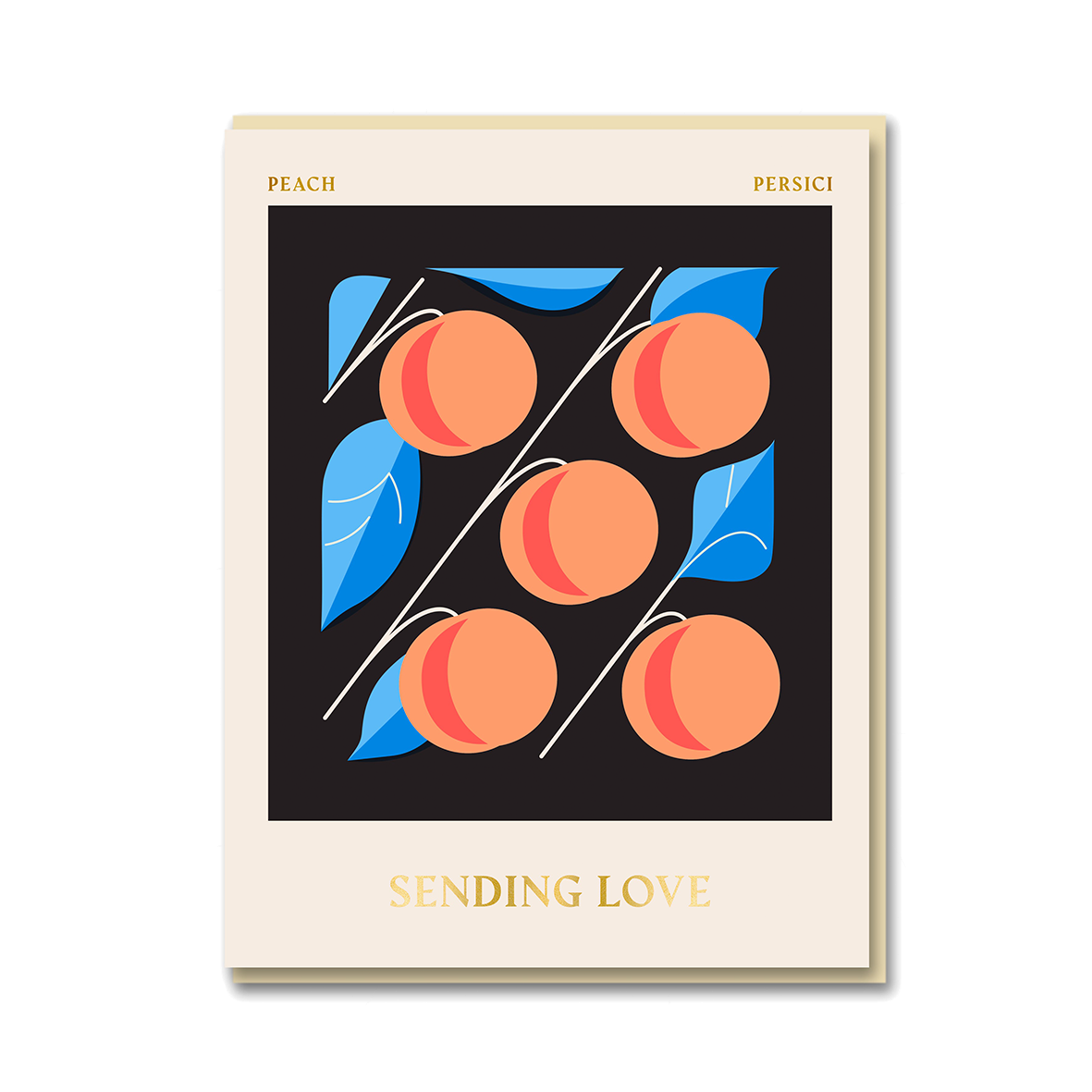 SPITALFIELDS MARKET: PEACH SENDING LOVE