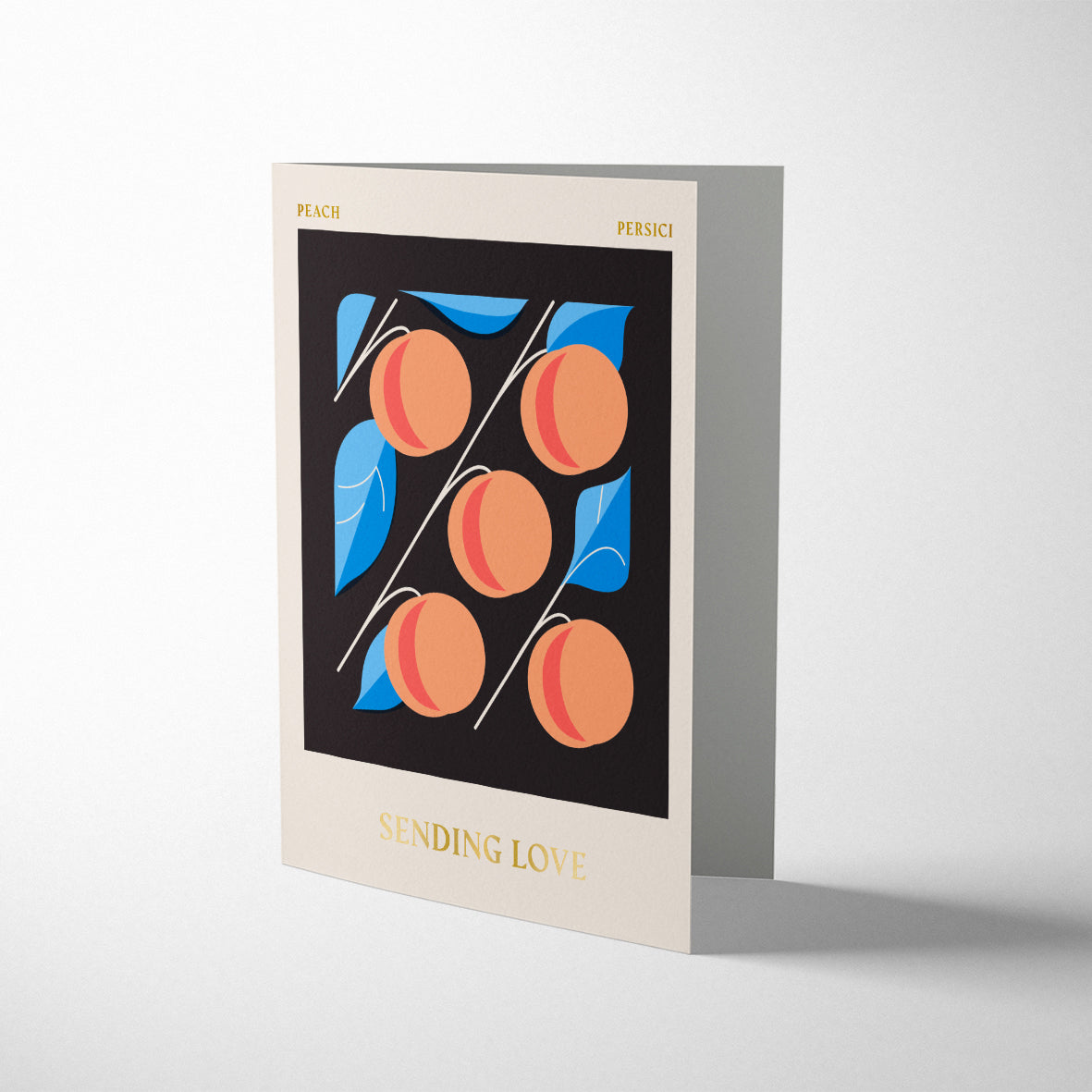 SPITALFIELDS MARKET: PEACH SENDING LOVE