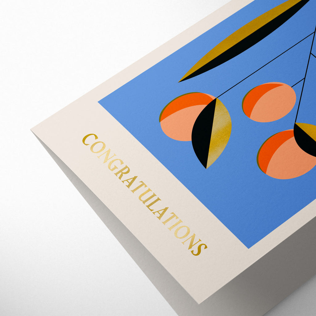 SPITALFIELDS MARKET: APRICOT CONGRATULATIONS