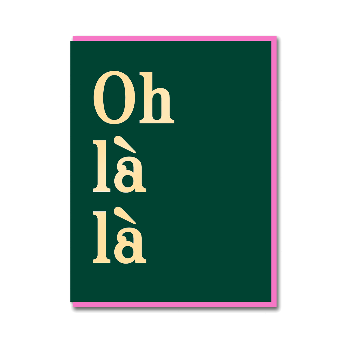 FRENCH TWIST: OH LÀ LÀ