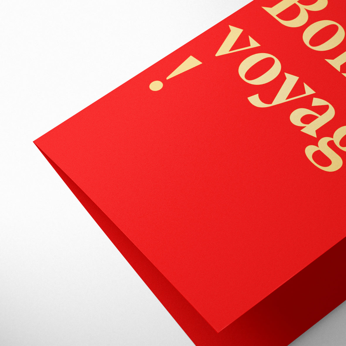 FRENCH TWIST: BON VOYAGE RED