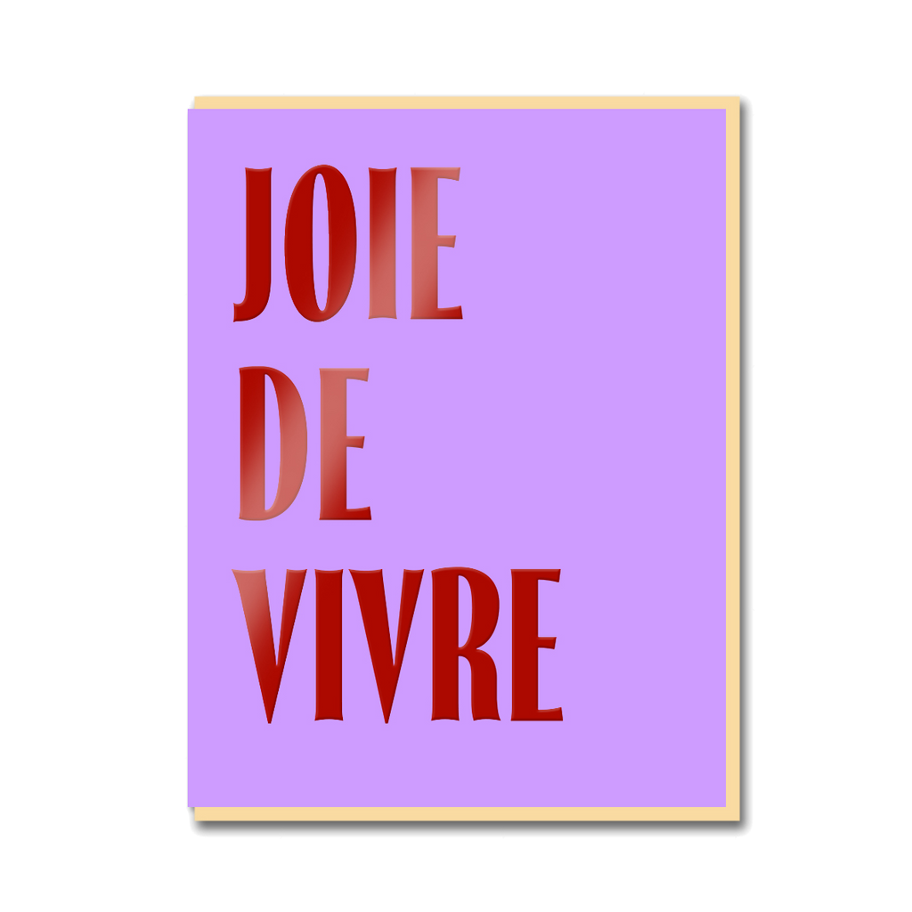 FRENCH TWIST: JOIE DE VIVRE