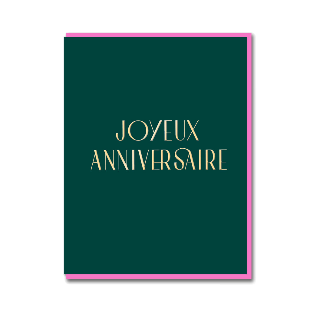 FRENCH TWIST: JOYEUX ANNIVERSAIRE