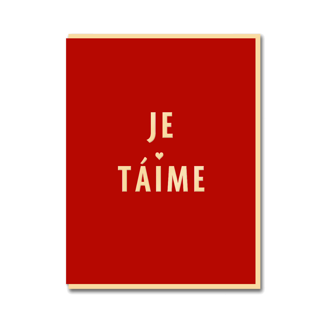 FRENCH TWIST: JE T'AIME