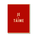 FRENCH TWIST: JE T'AIME