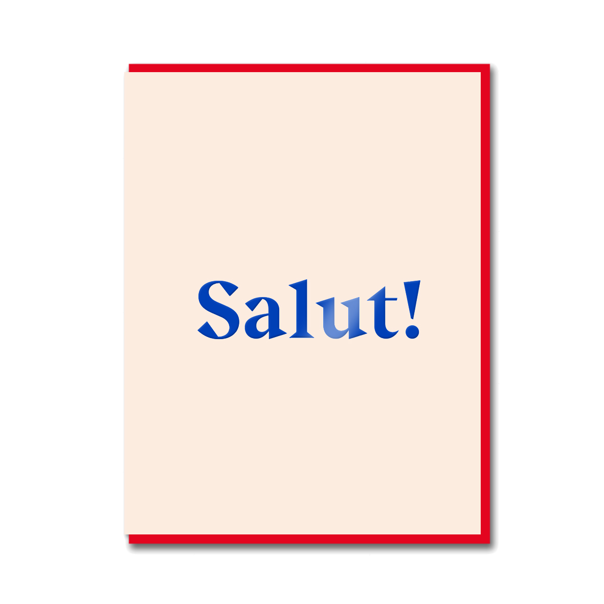 FRENCH TWIST: SALUT