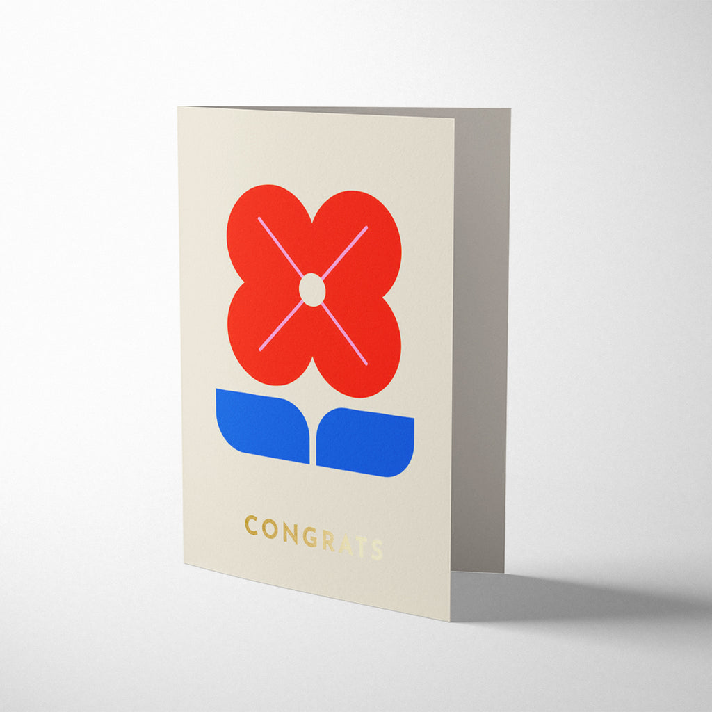 SPARKLE & SPIN: CONGRATS FLOWER