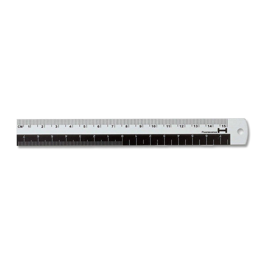 HIGHTIDE ALUMINIUM RULER: BLACK