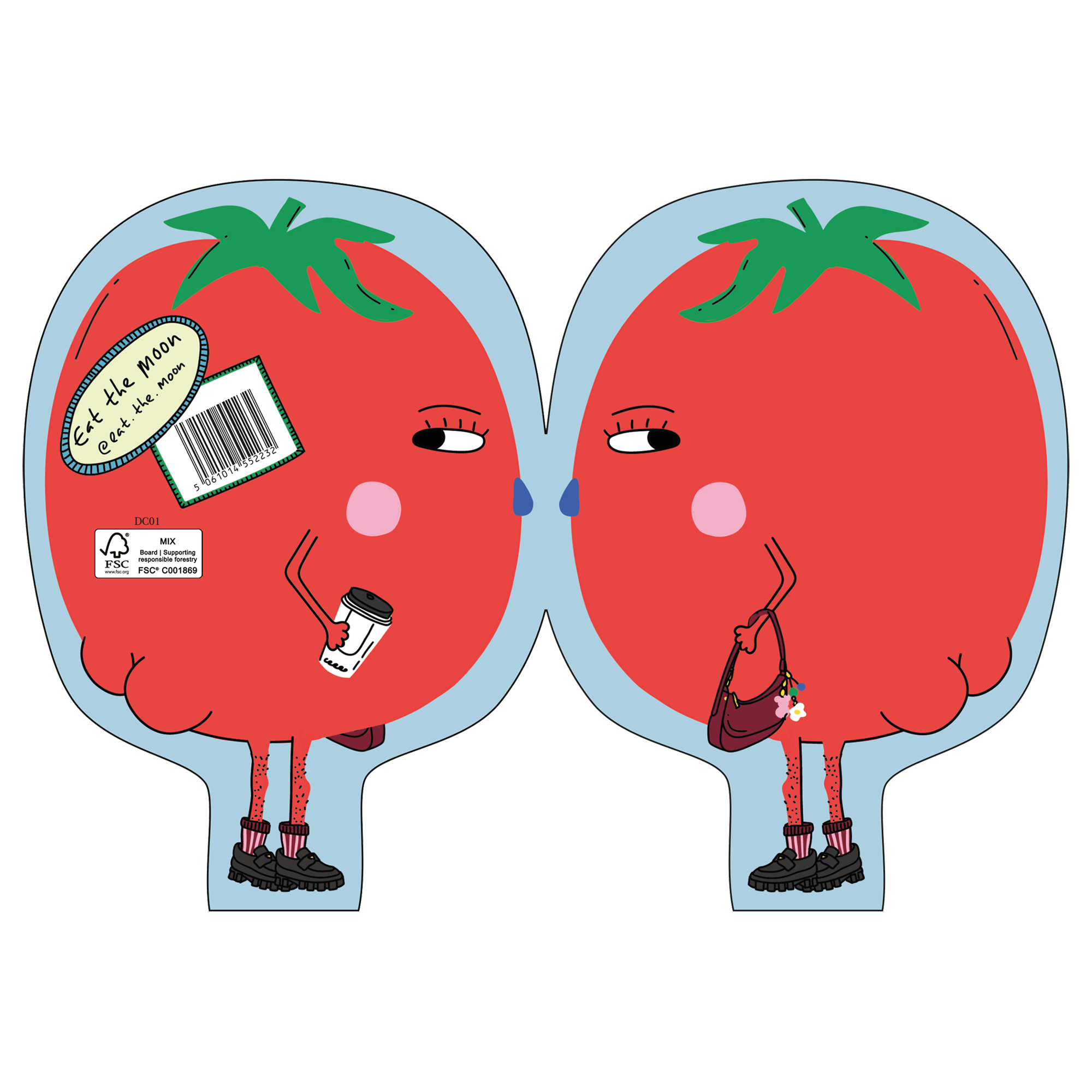 HEY TOMATO! DIE CUT