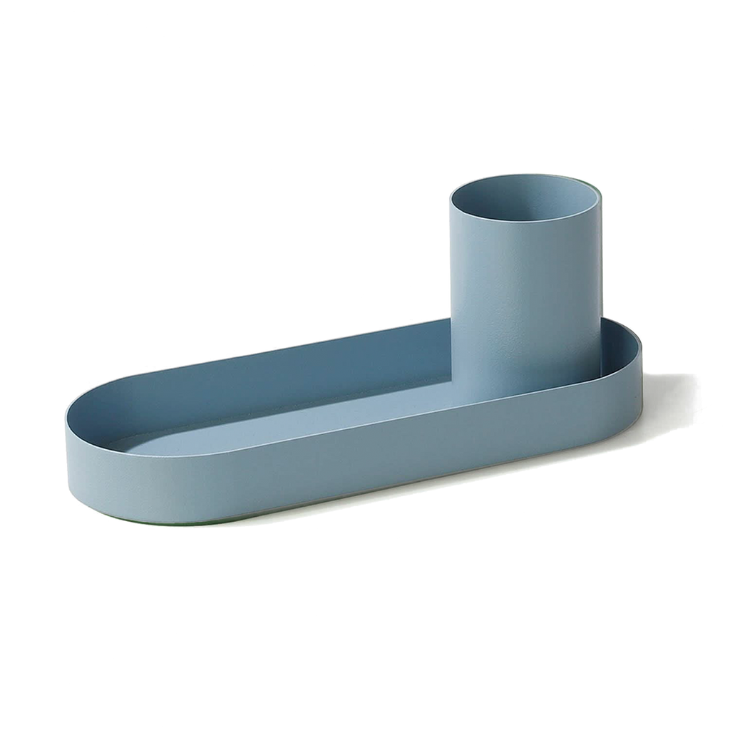 HIGHTIDE STEEL DESK ORGANISER: LIGHT BLUE