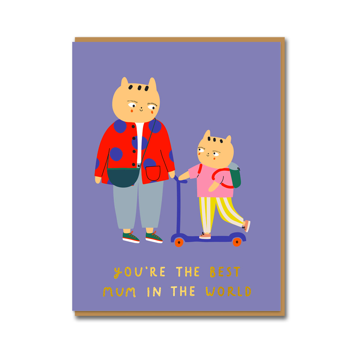 BEST MUM IN THE WORLD MOTHER'S DAY CARD – We Love Paper