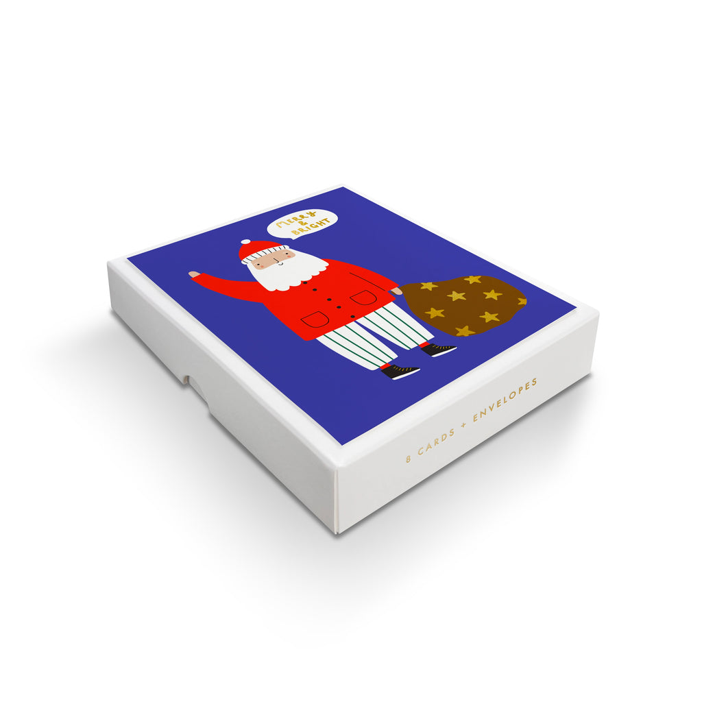 SANTA MERRY & BRIGHT BOX SET