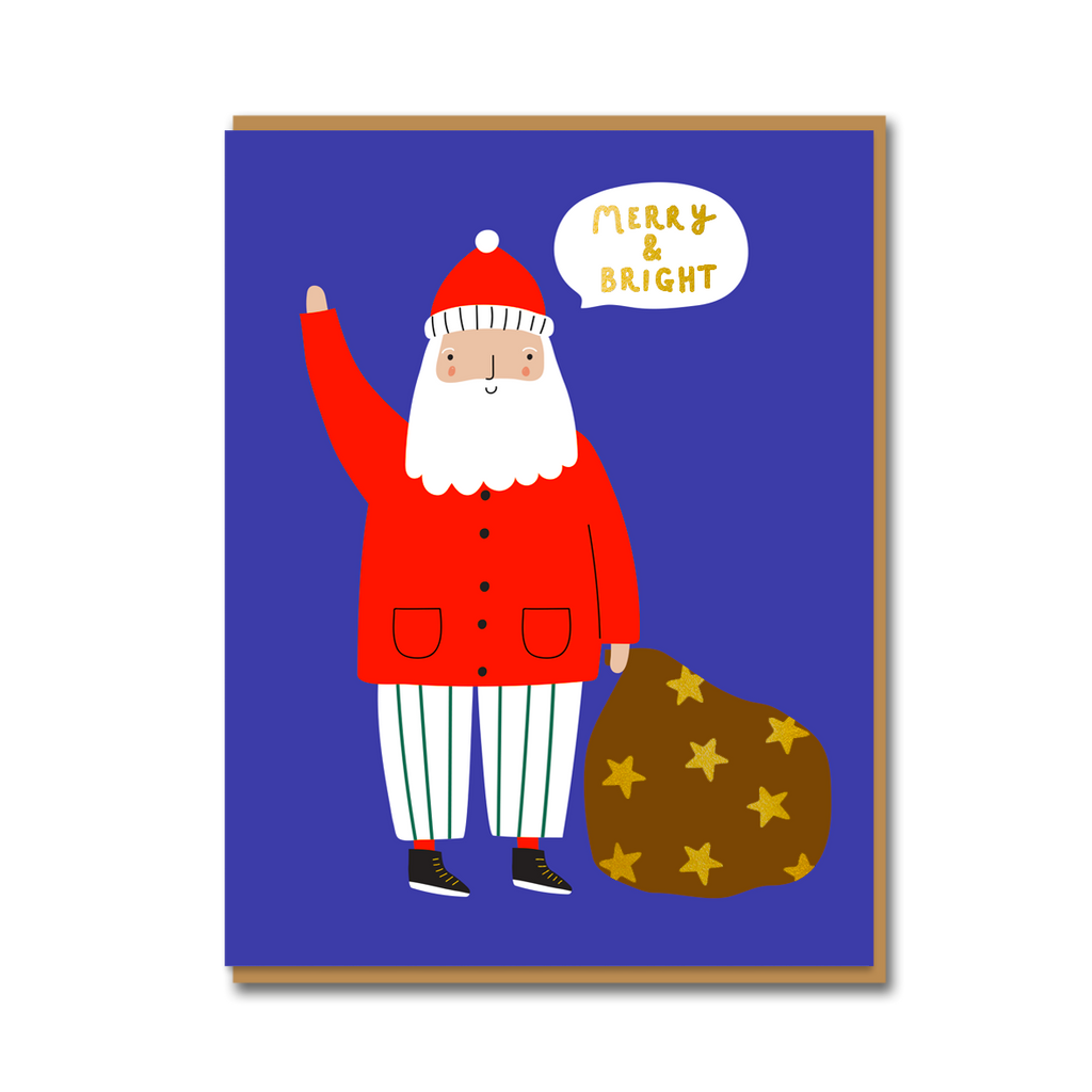 SANTA MERRY & BRIGHT