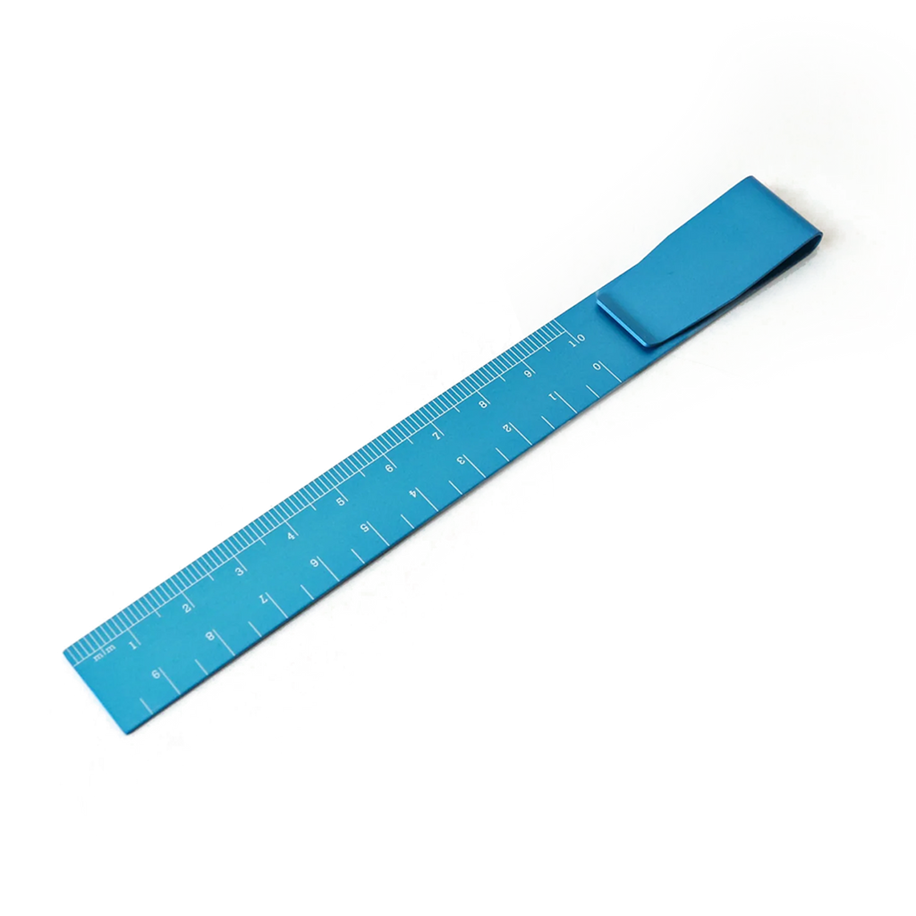 HIGHTIDE CLIP RULER: BLUE