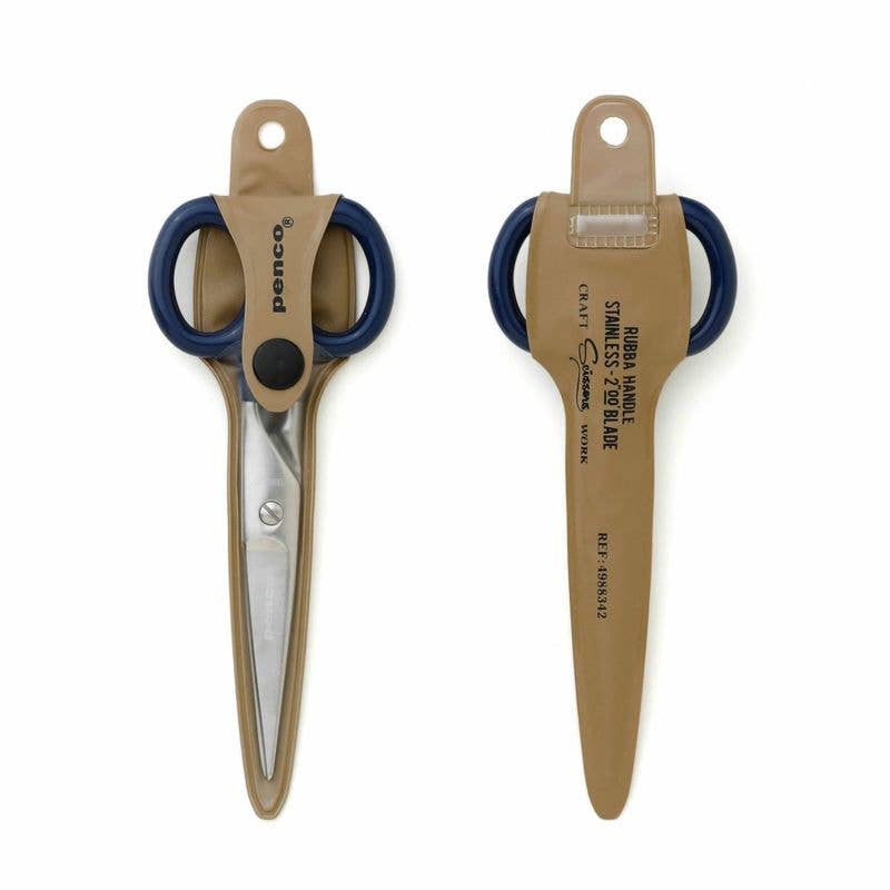 HIGHTIDE PENCO STAINLESS STEEL SCISSORS: NAVY