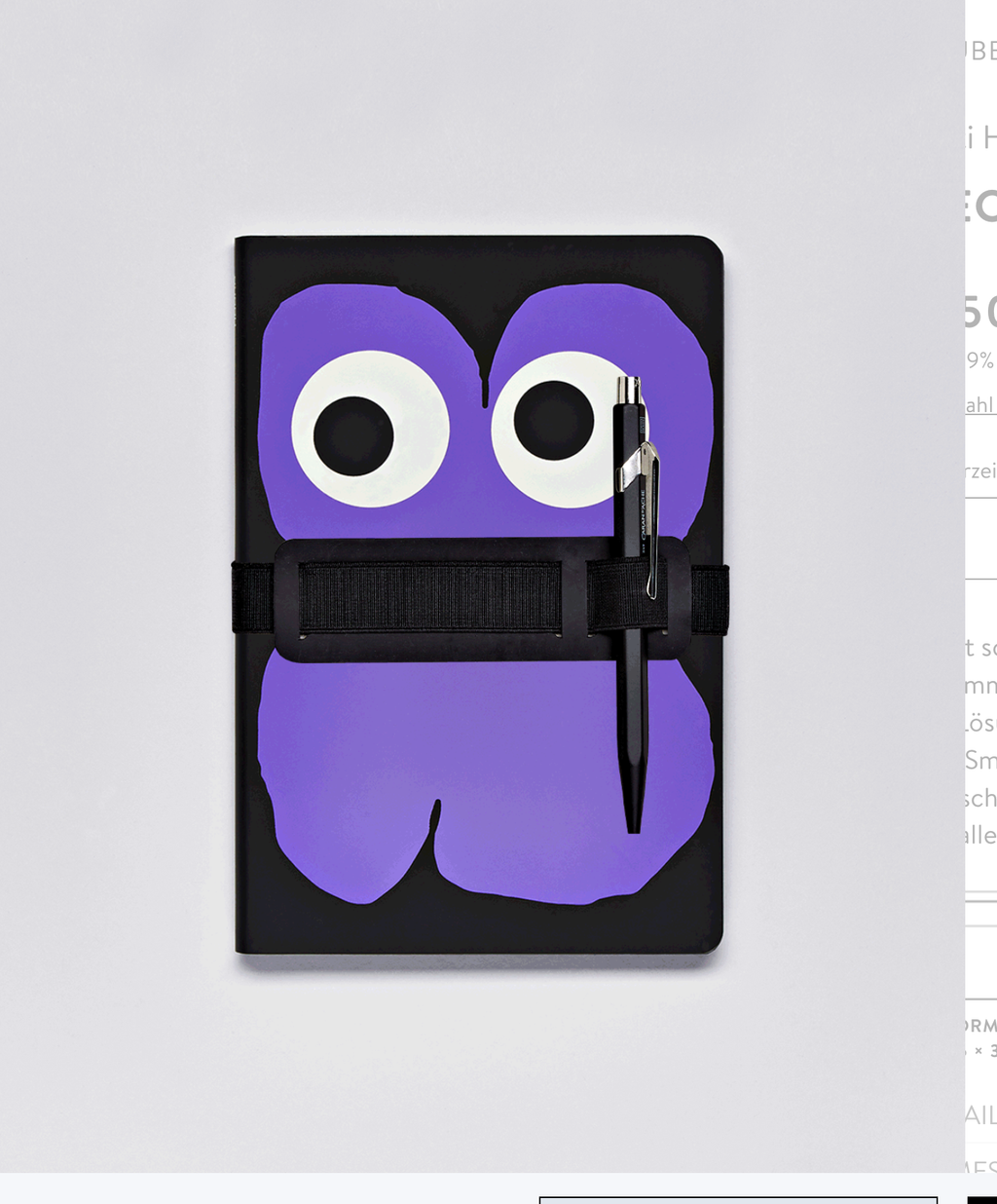 NOTEBOOK HOLDER TEXTILE STRAP