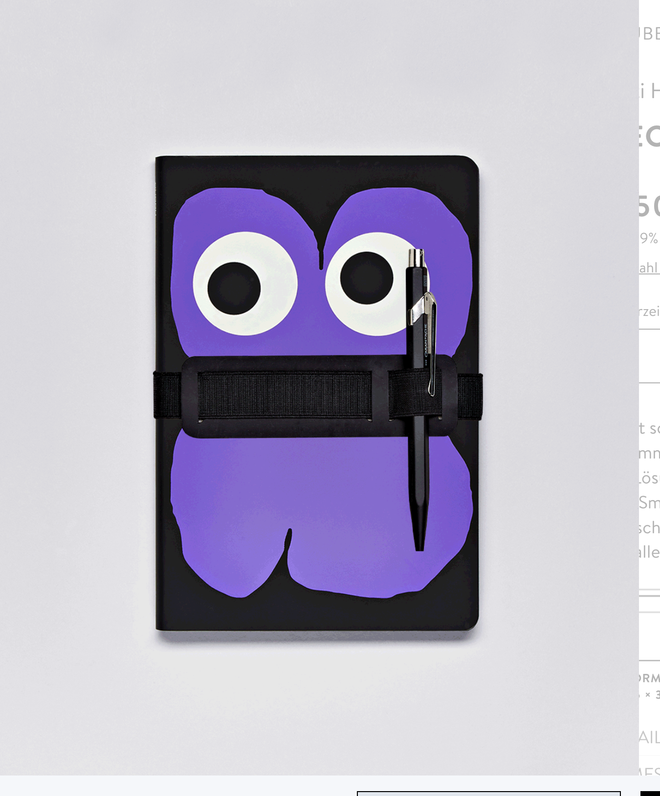 NOTEBOOK HOLDER TEXTILE STRAP