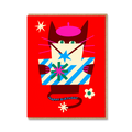 BERET BIRTHDAY CAT