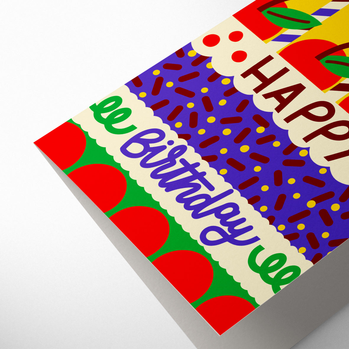 FRUIT CAKE BIRTHDAY