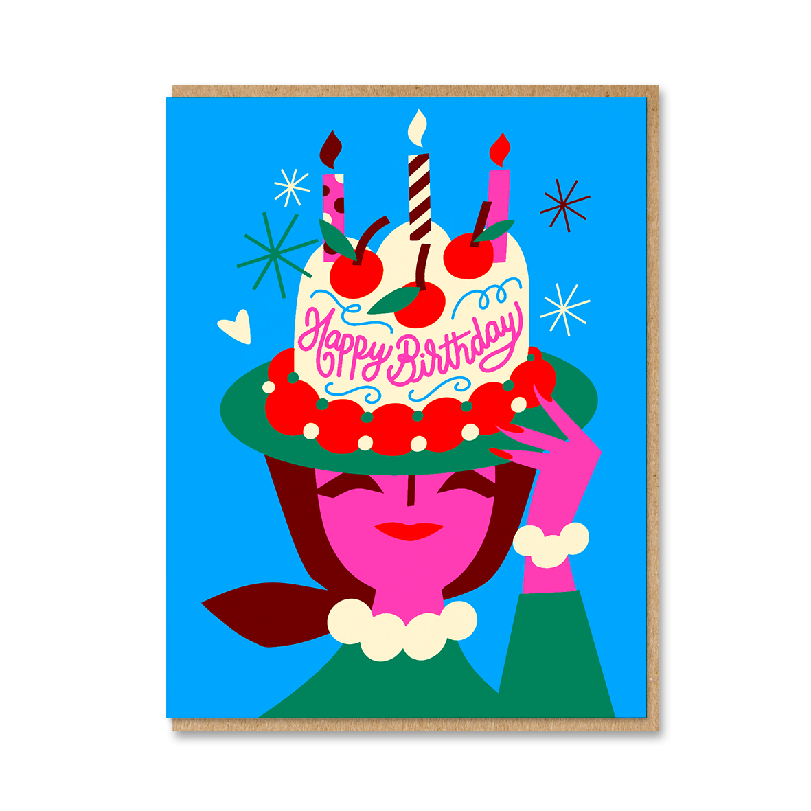 CAKE HAT BIRTHDAY