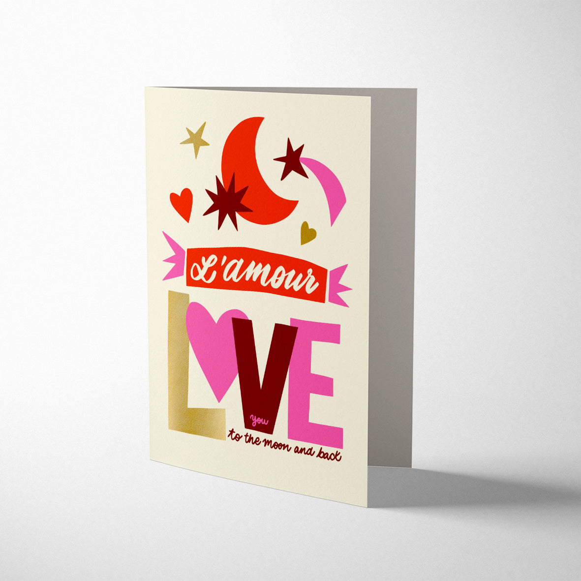 LOVE YOU TO THE MOON