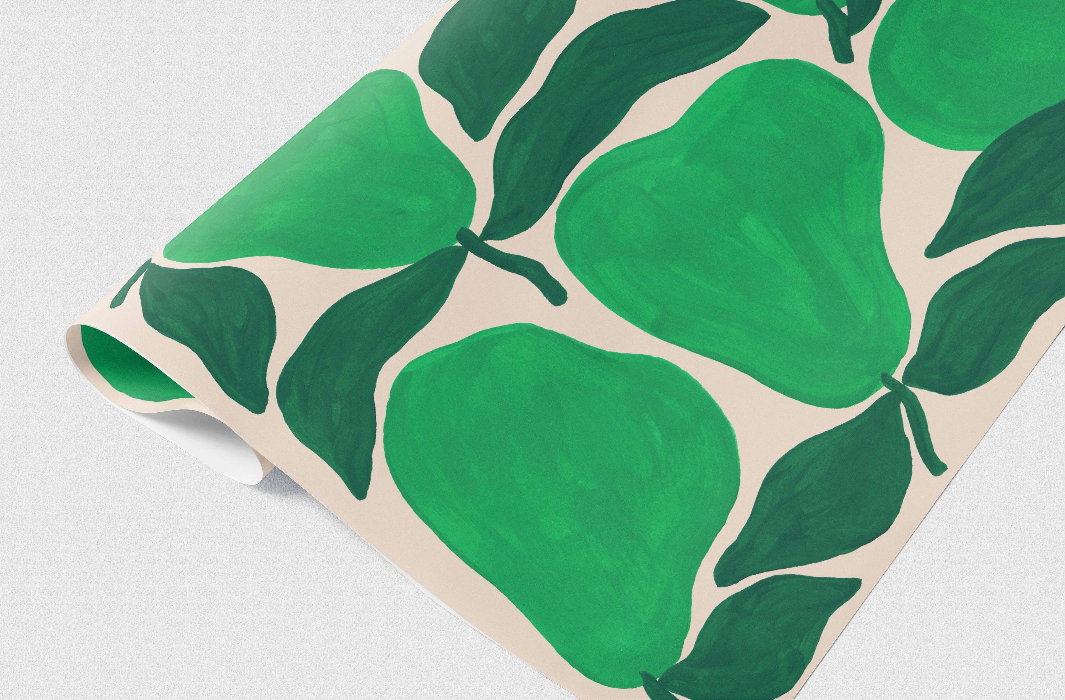 GREEN PEARS WRAP