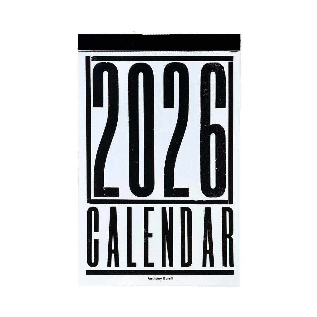2026 ANTHONY BURRILL WALL CALENDAR