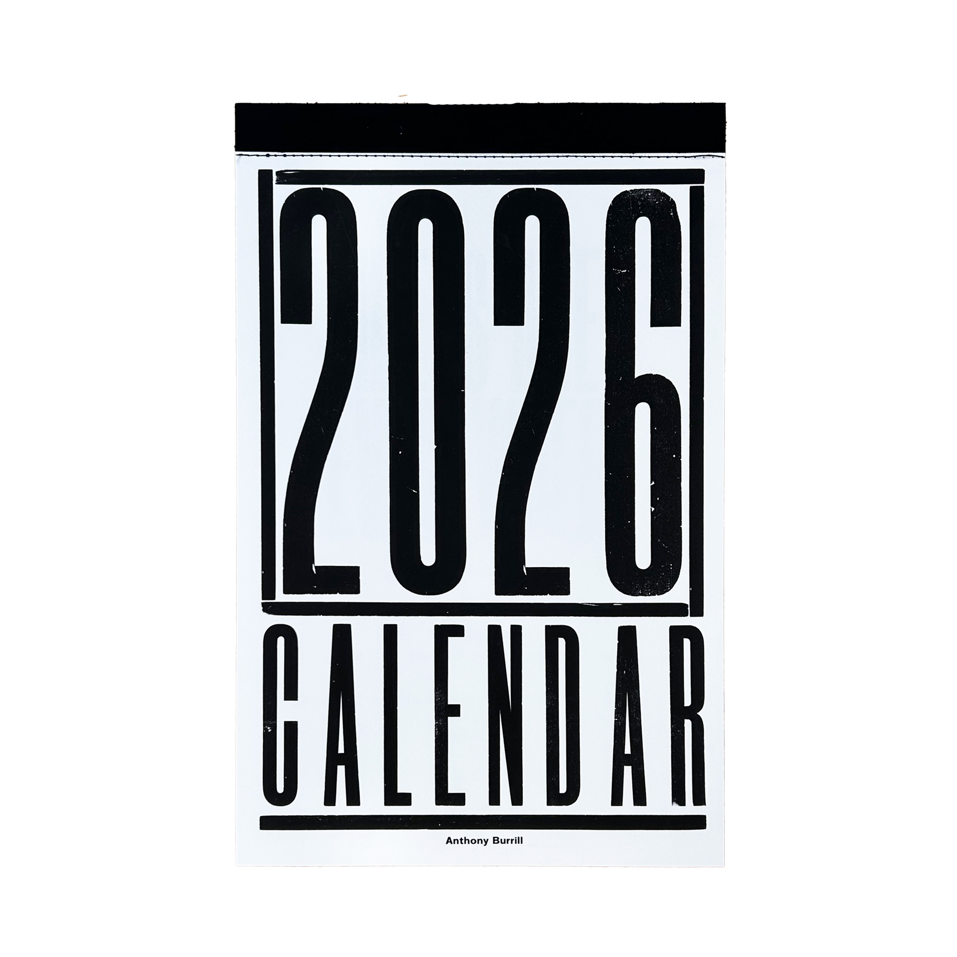 2026 ANTHONY BURRILL WALL CALENDAR