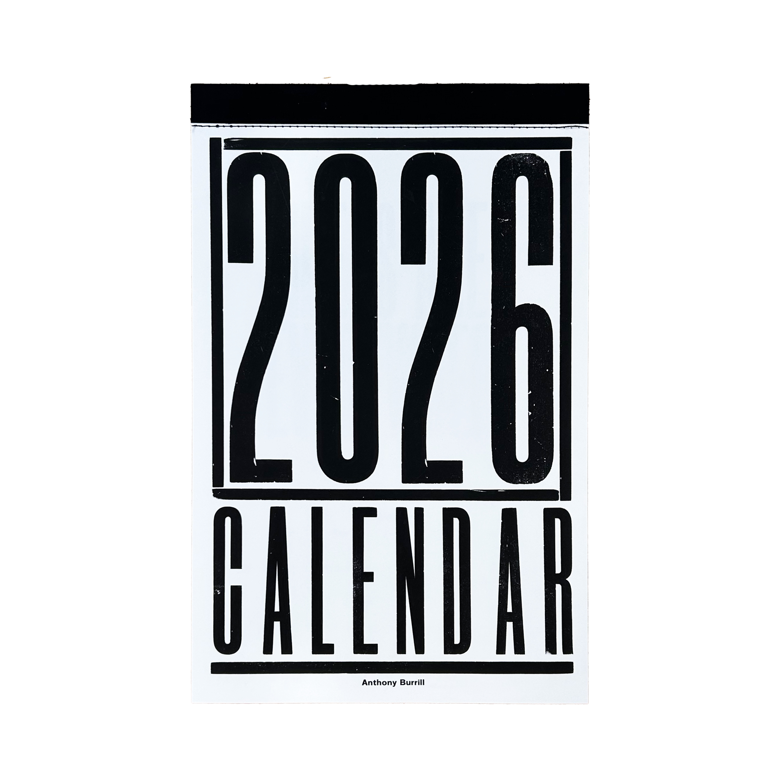 2026 ANTHONY BURRILL WALL CALENDAR