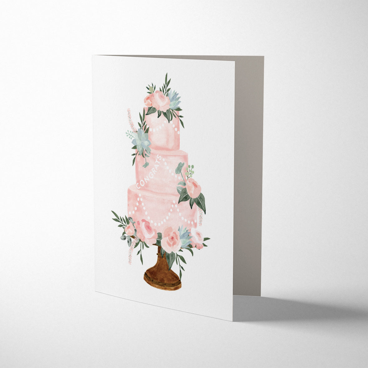 CONGRATS WEDDING CAKE