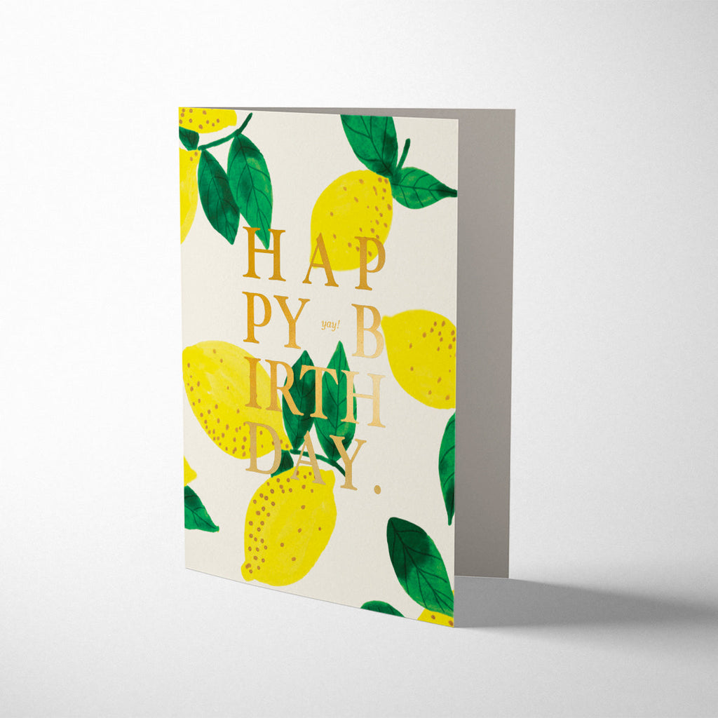 LEMON BIRTHDAY