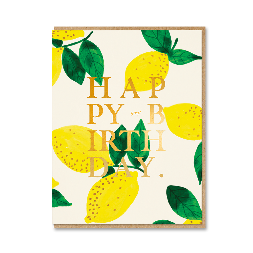 LEMON BIRTHDAY