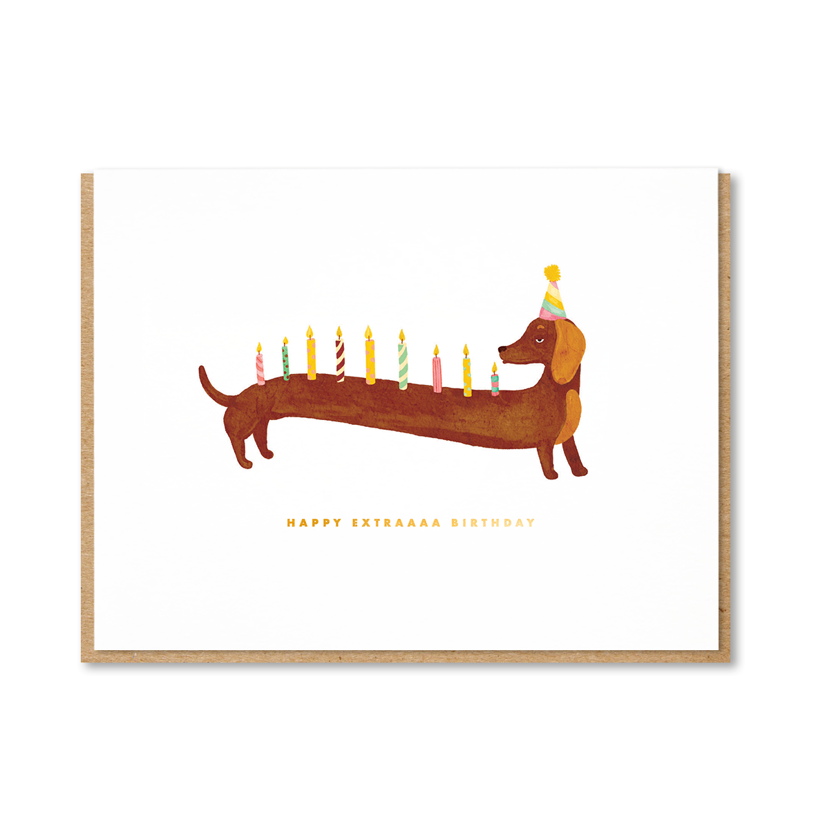 DACHSHUNDS EXTRA BIRTHDAY