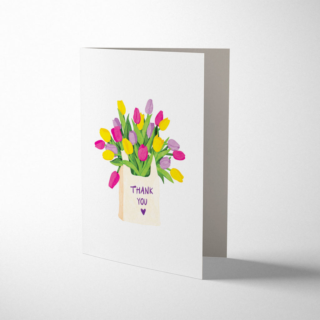 THANK YOU TULIP BAG