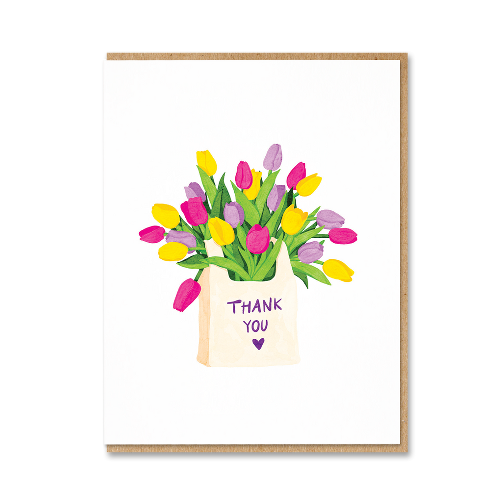 THANK YOU TULIP BAG