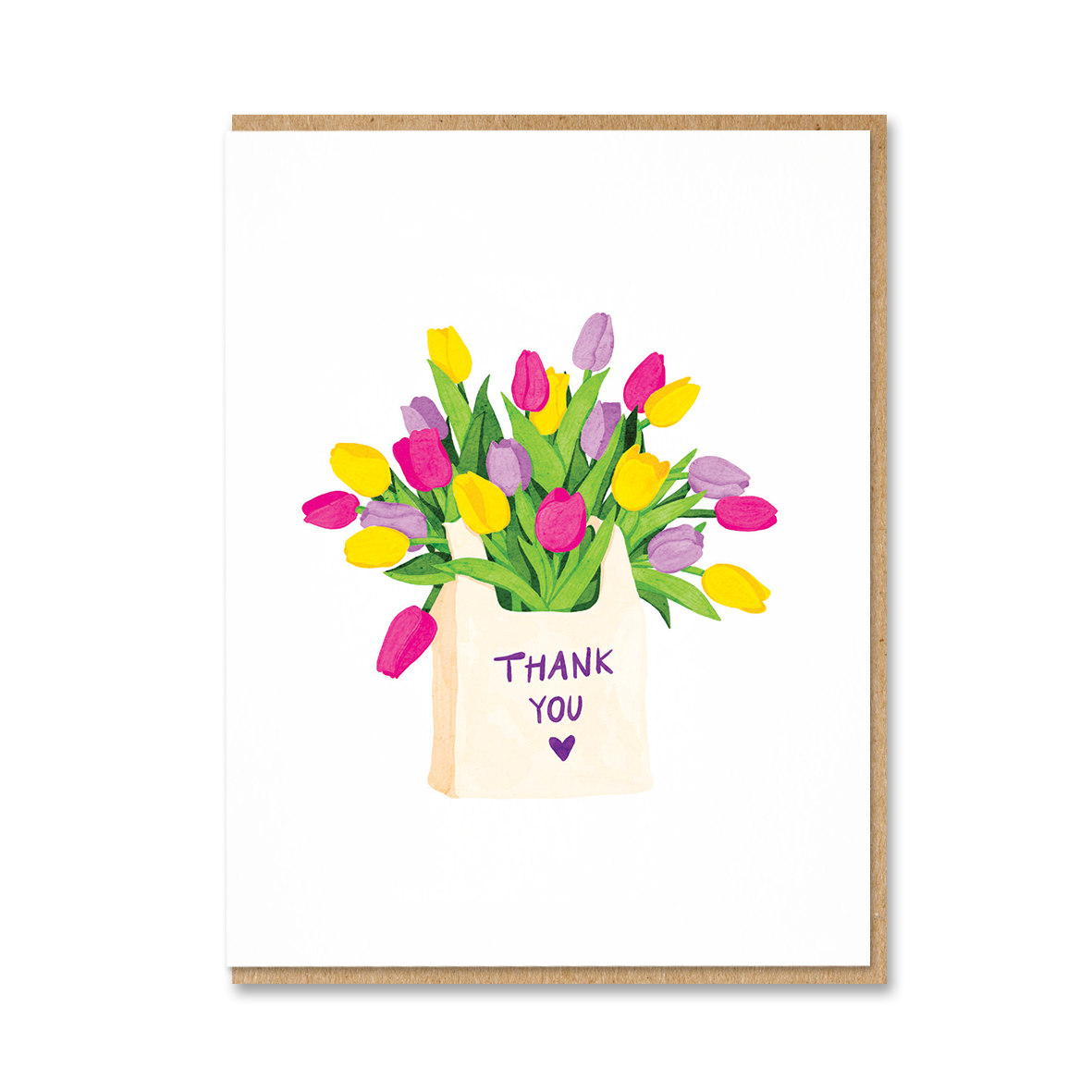 THANK YOU TULIP BAG