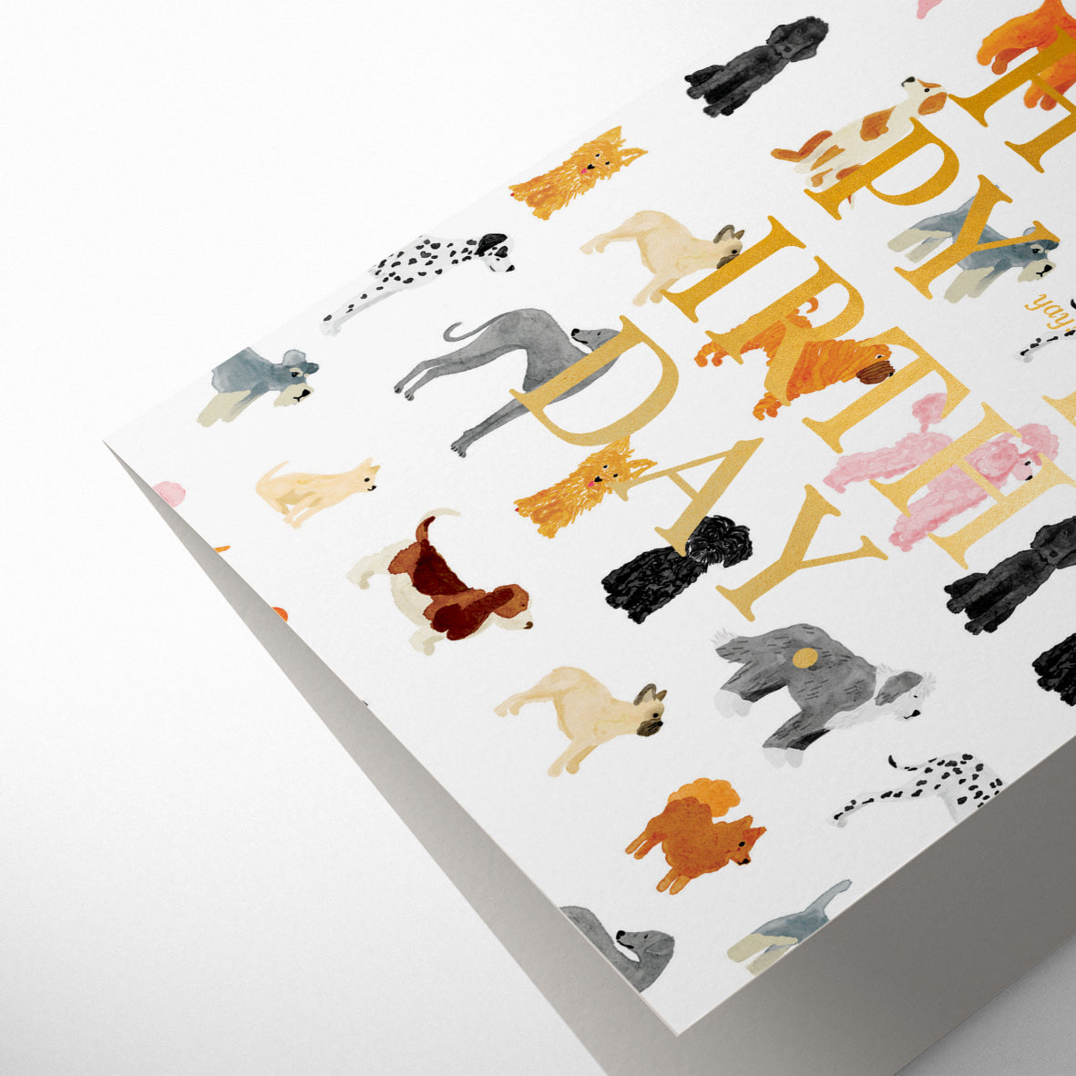 BIRTHDAY DOGS PATTERN