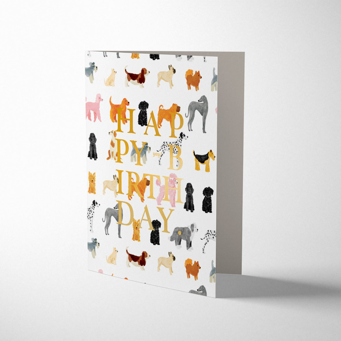 BIRTHDAY DOGS PATTERN