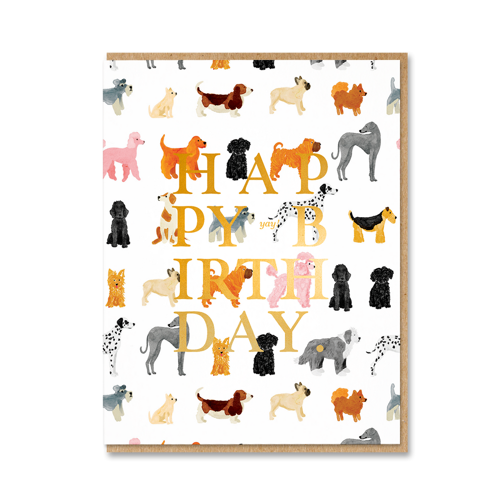 BIRTHDAY DOGS PATTERN