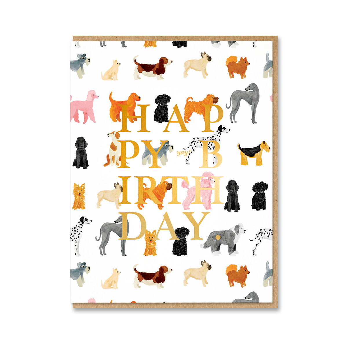 BIRTHDAY DOGS PATTERN
