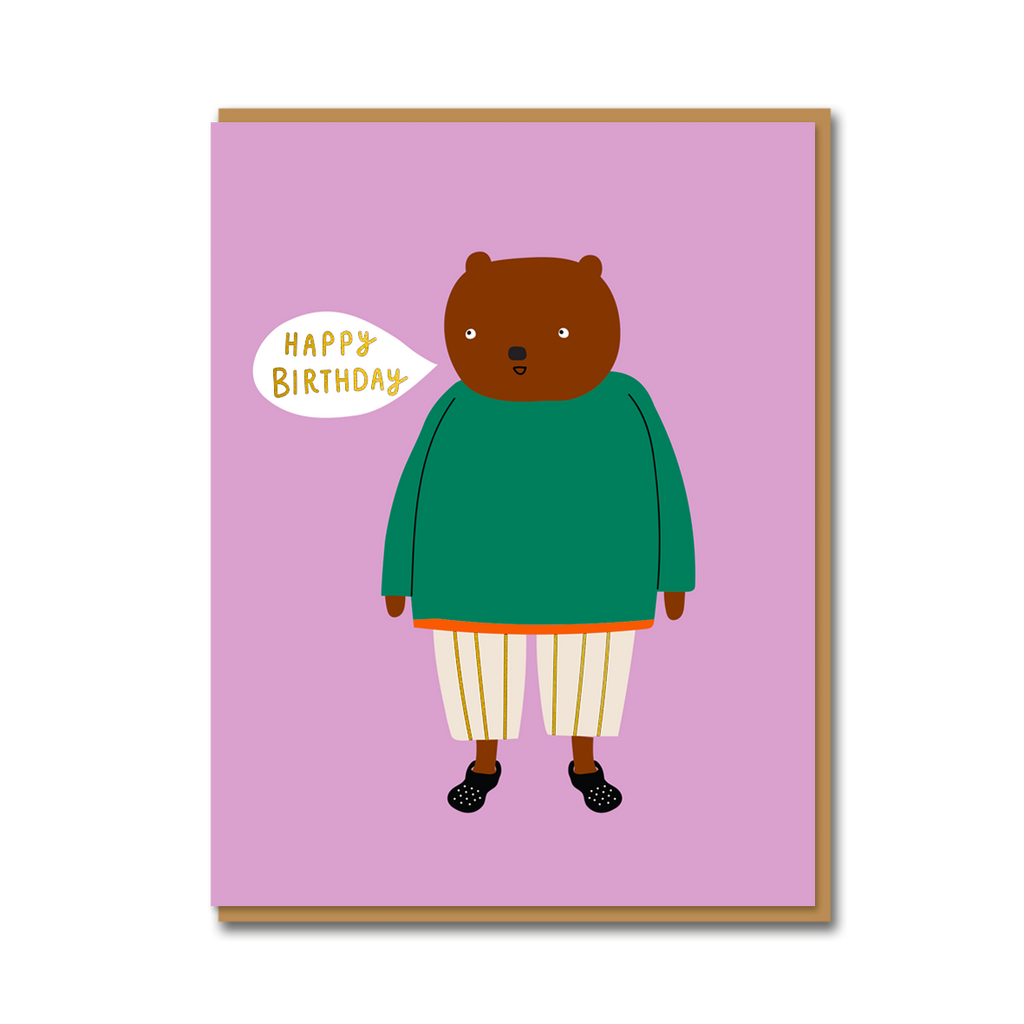 BEAR BIRTHDAY