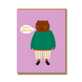 BEAR BIRTHDAY