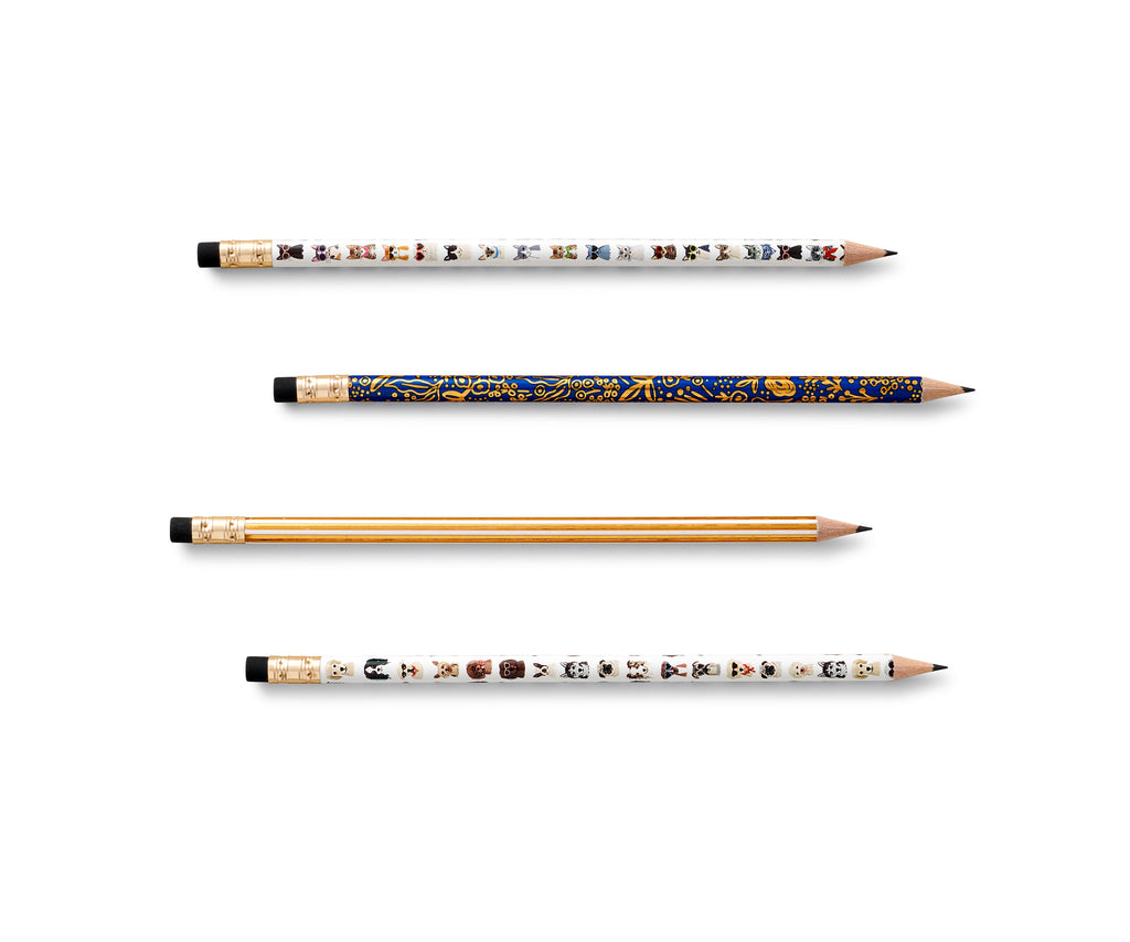CATS & DOGS WRITING PENCIL SET