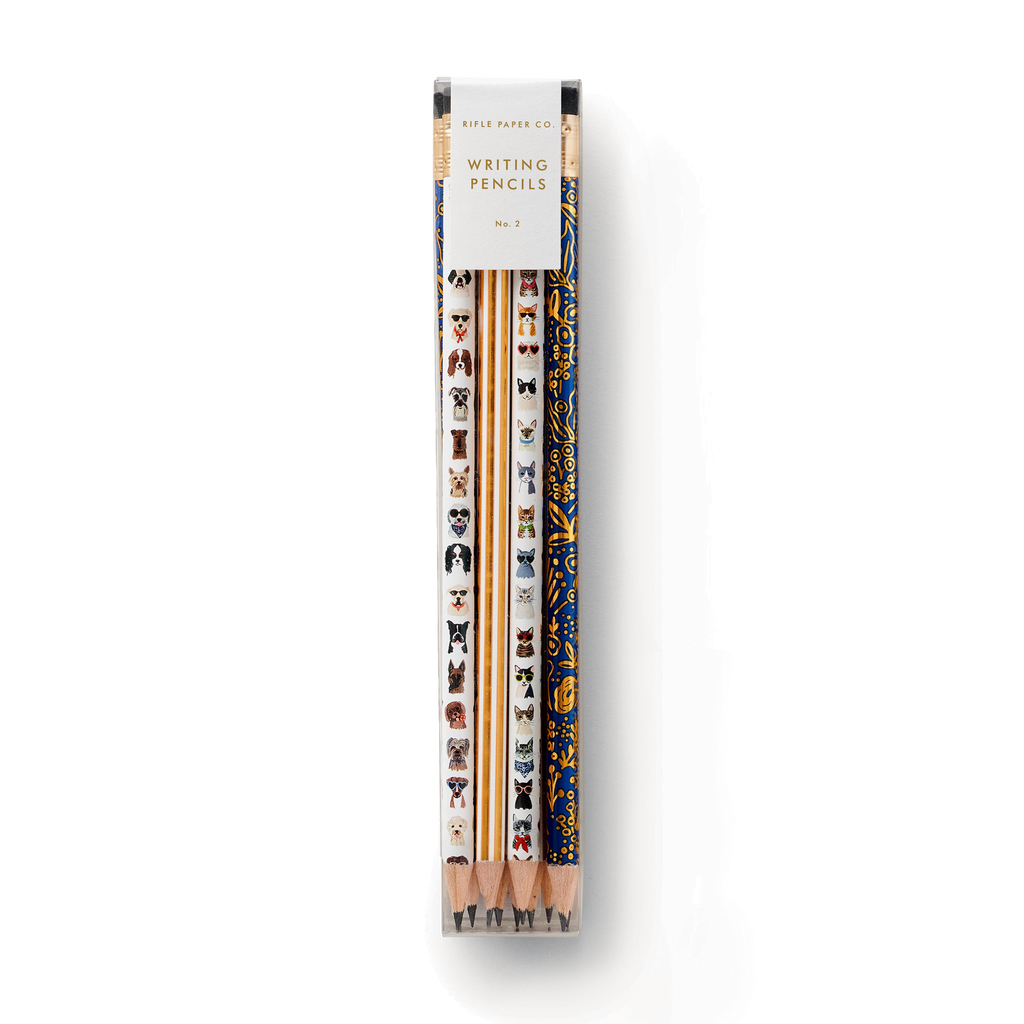 CATS & DOGS WRITING PENCIL SET