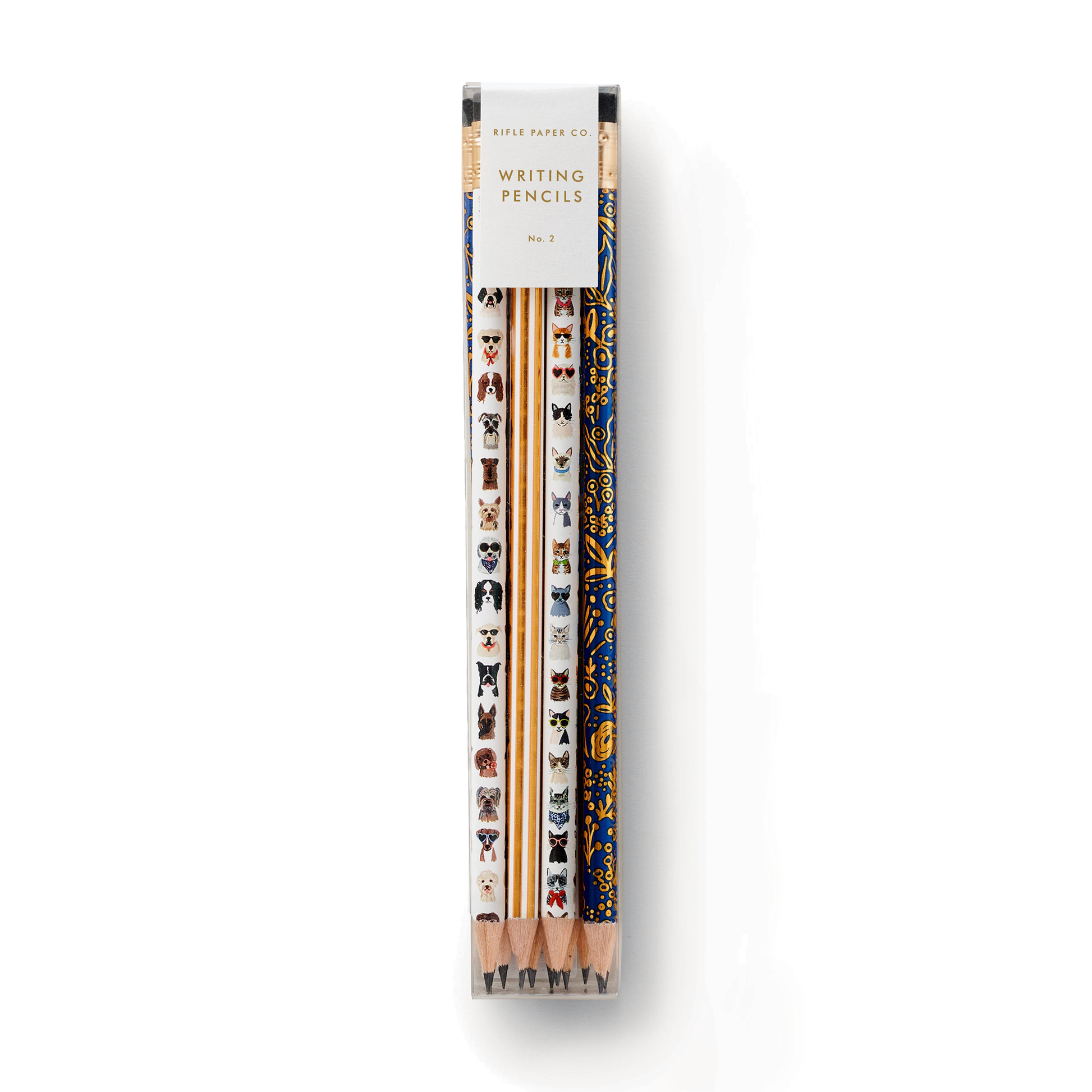 CATS & DOGS WRITING PENCIL SET