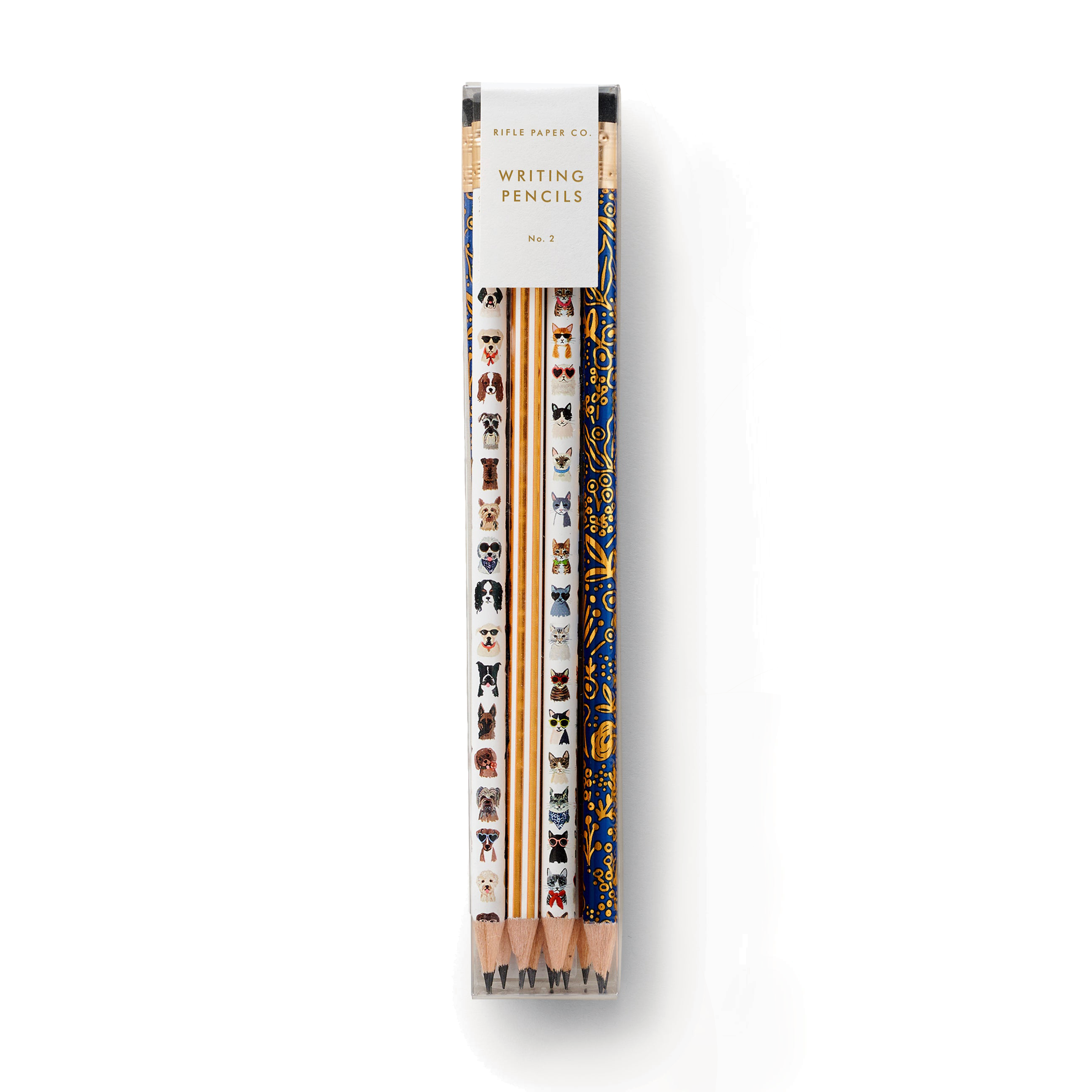 CATS & DOGS WRITING PENCIL SET