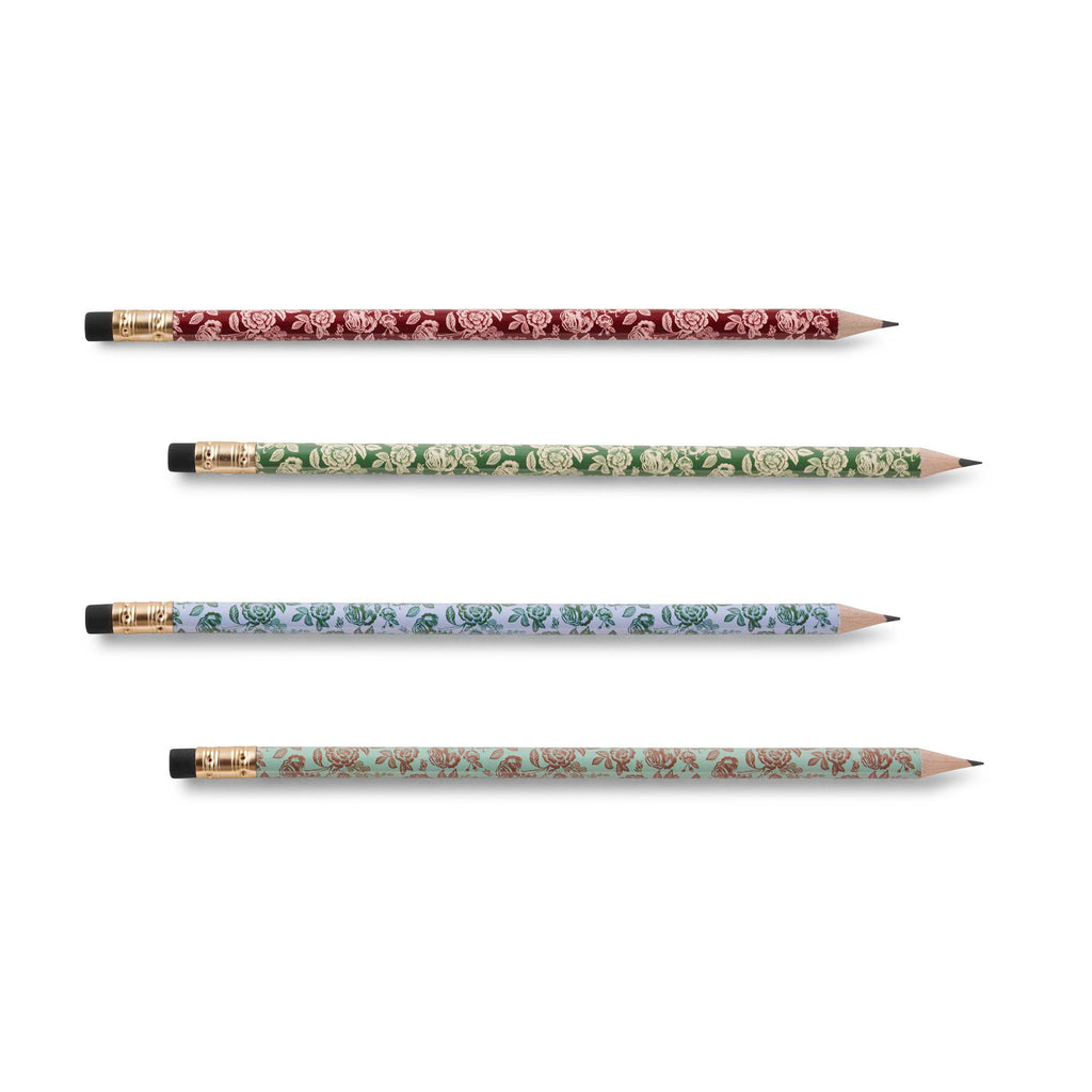 ENGLISH ROSE PENCIL SET