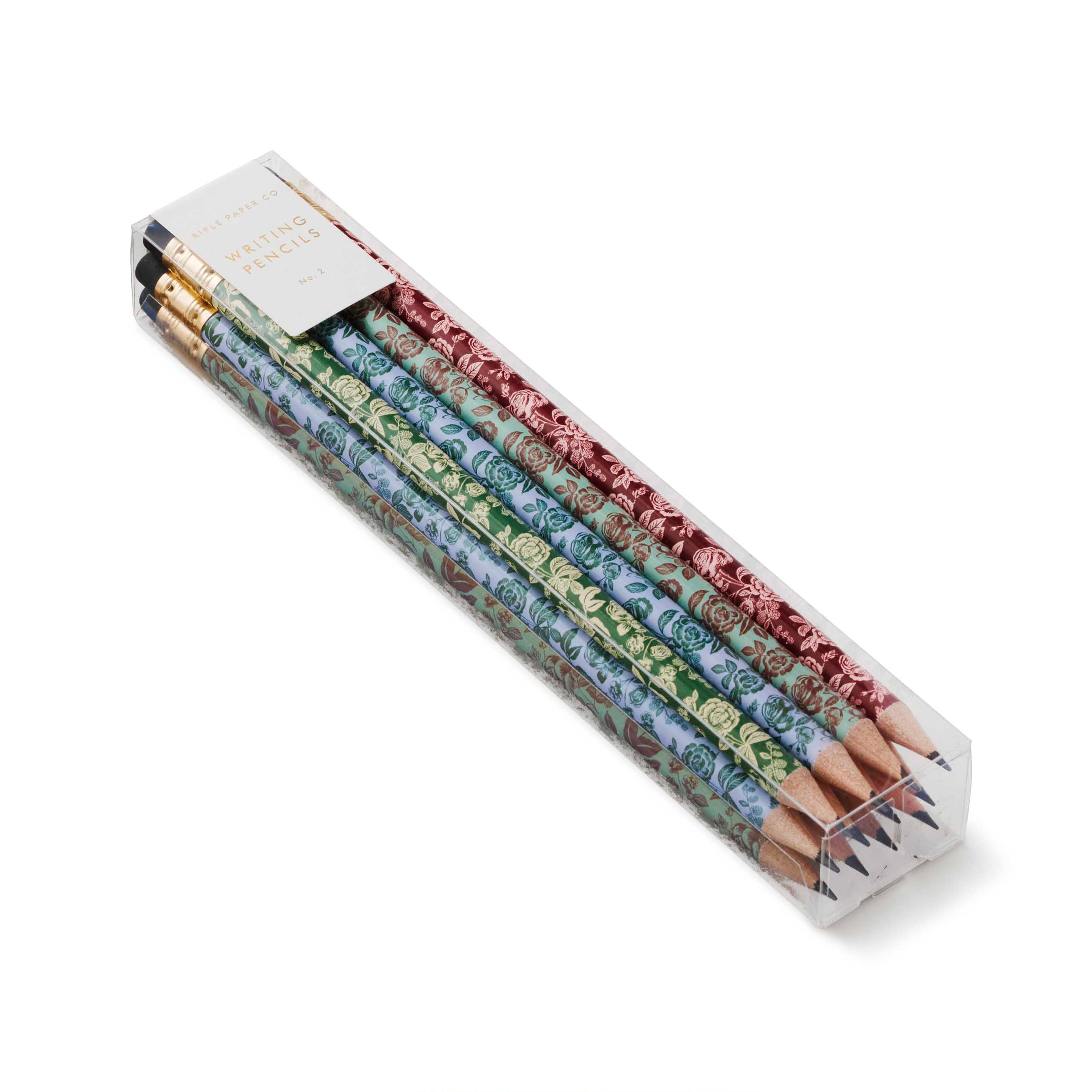 ENGLISH ROSE PENCIL SET
