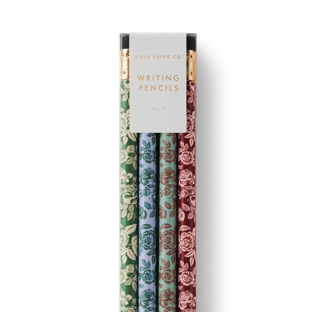 ENGLISH ROSE PENCIL SET